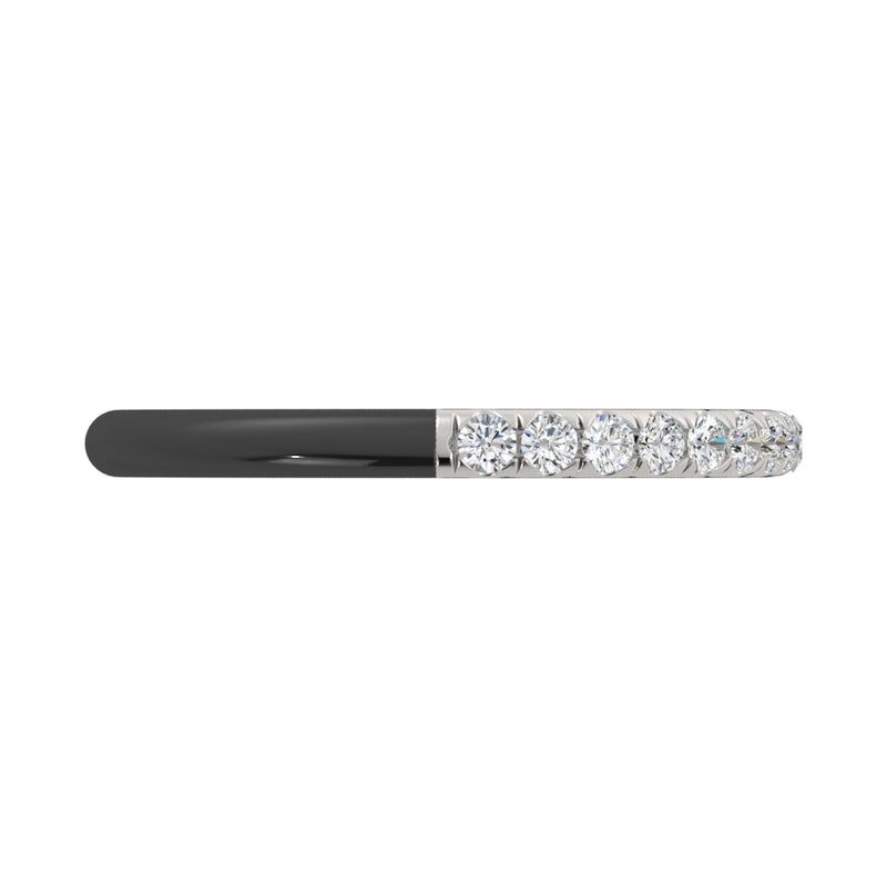 14k White / Nero