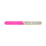 14k Yellow / Neon Rosa