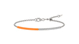  14k White / Neon Arancione