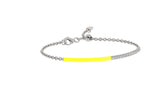 14k White / Neon Giallo