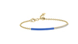  14k Yellow / Neon Blu