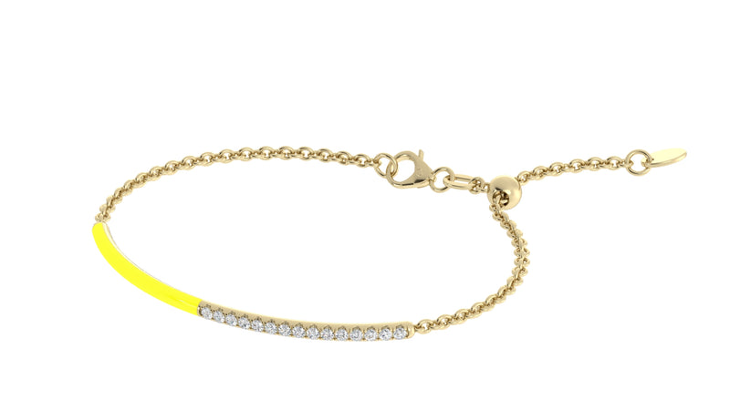  14k Yellow / Neon Giallo