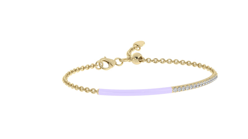  14k Yellow / Viola