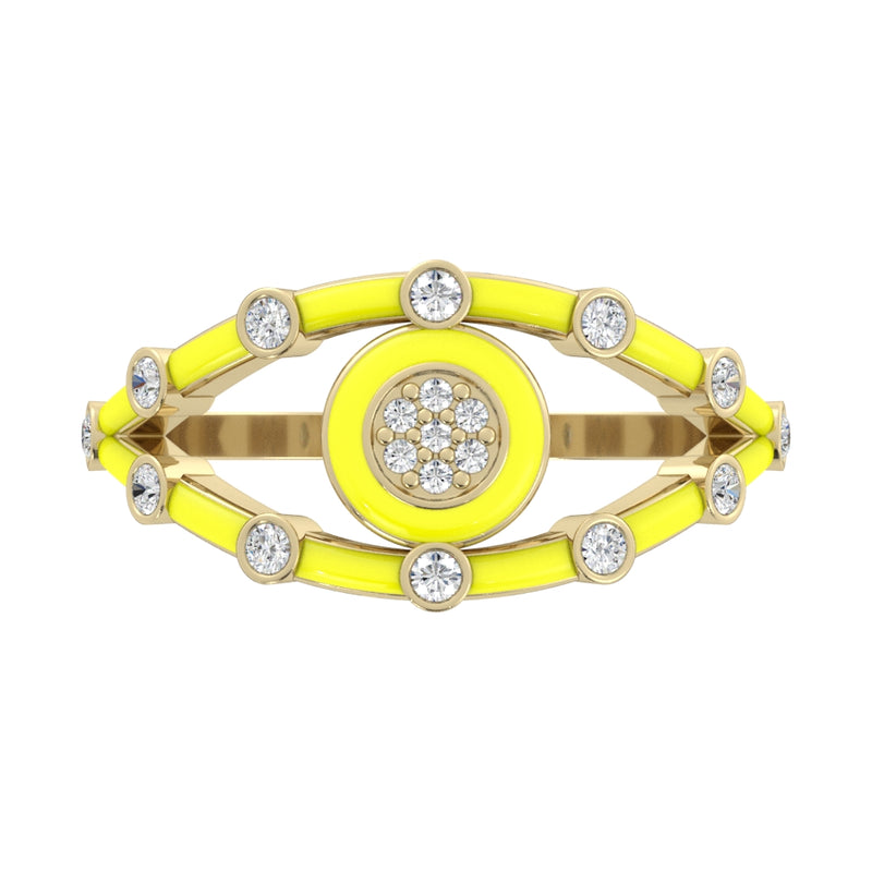  14k Yellow / Neon Giallo