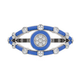  14k White / Neon Blu