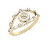  14k Yellow / Bianco