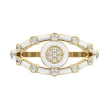  14k Yellow / Bianco