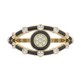  14k Yellow / Nero