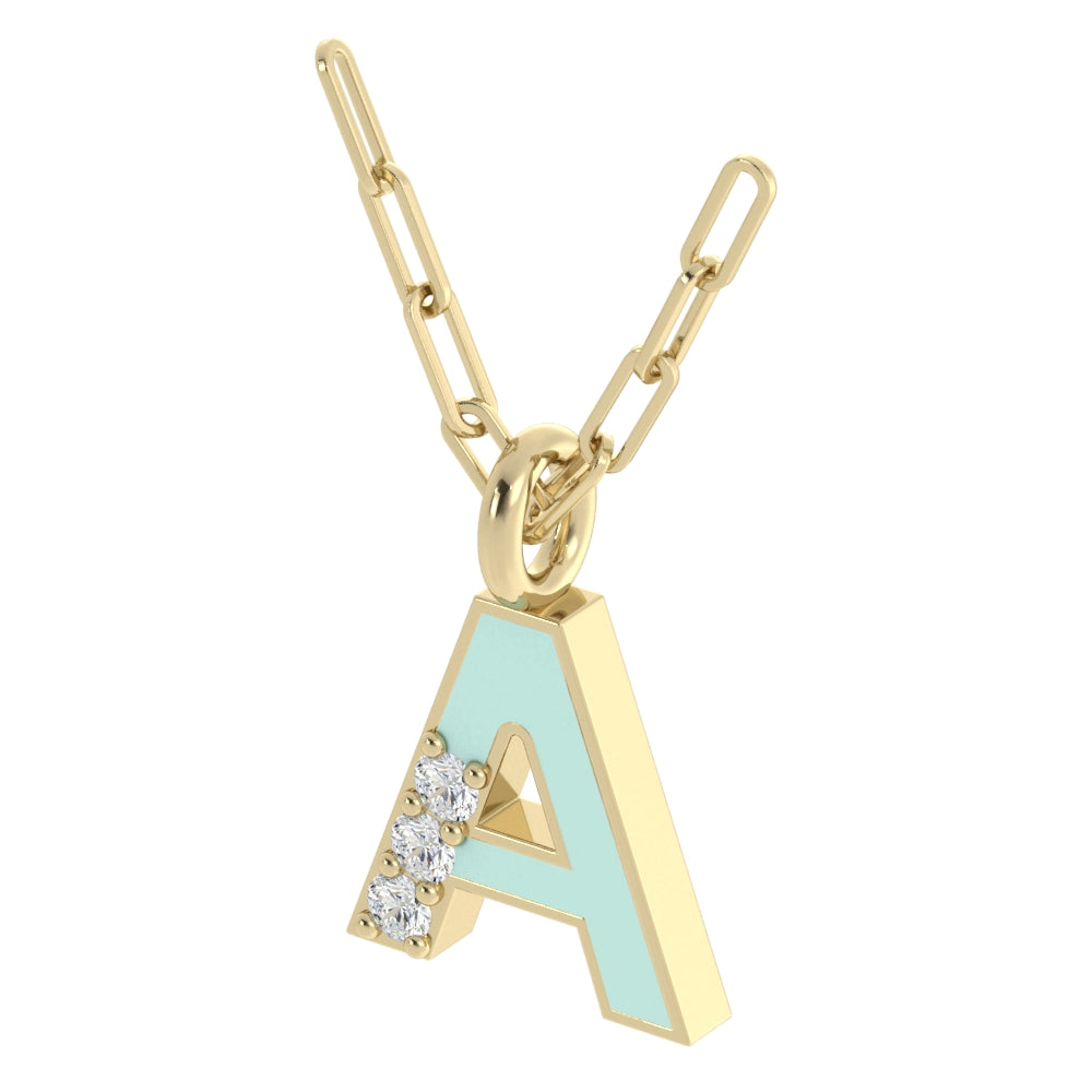 14k Yellow / Verde