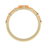 14k Yellow / Neon Arancione