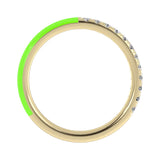 14k Yellow / Neon Verde