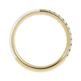 14k Yellow / Bianco