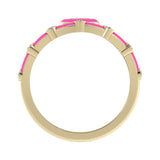 14k Yellow / Neon Rosa