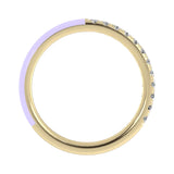 14k Yellow / Viola
