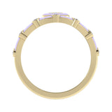 14k Yellow / Viola