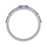  14k White / Neon Blu