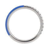 14k White / Neon Blu