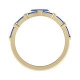  14k Yellow / Neon Blu